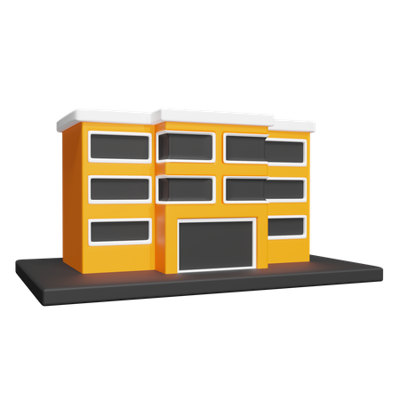 Office building  3D Icon