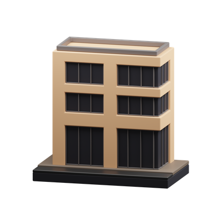 Office building  3D Icon