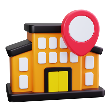 Office Building  3D Icon