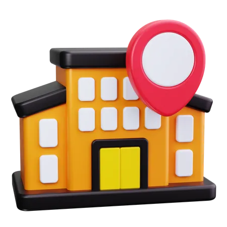 Office Building  3D Icon