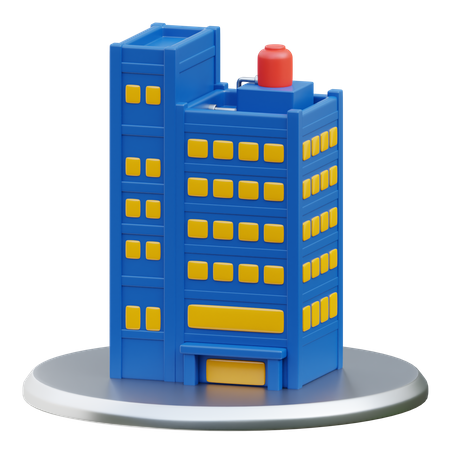 Office Building  3D Icon