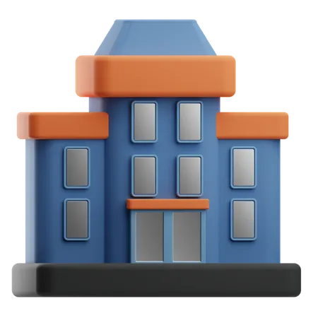 Office Building  3D Icon