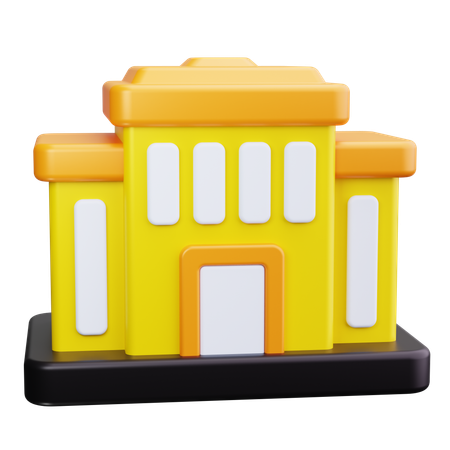 Office Building  3D Icon