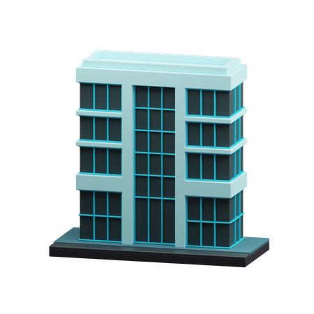 Office building  3D Icon