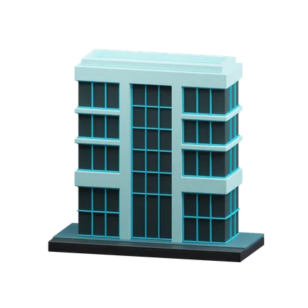 Office building  3D Icon