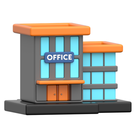 Office Building  3D Icon