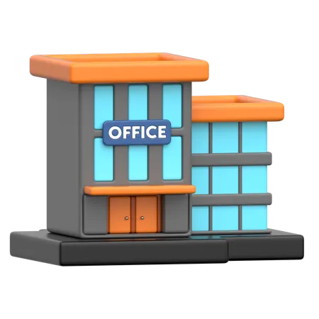 Office Building  3D Icon