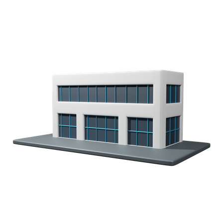 Office Building  3D Icon