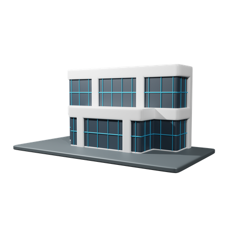 Office Building  3D Icon