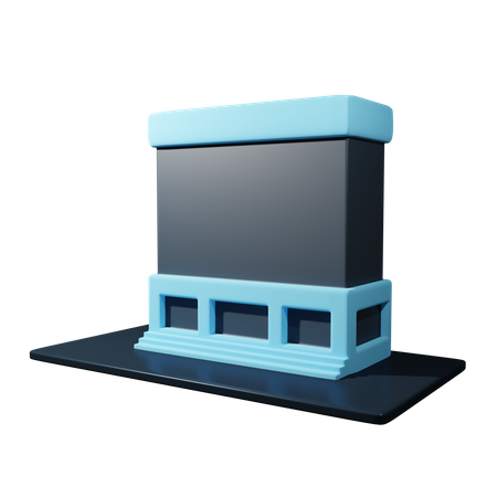 Office building  3D Icon