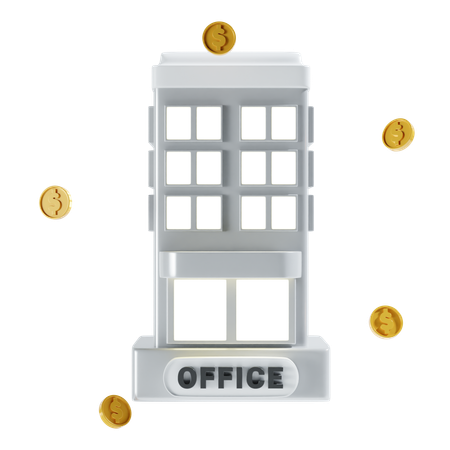 Office Building  3D Icon