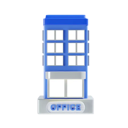 Office Building  3D Icon