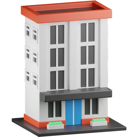 Office Building  3D Icon