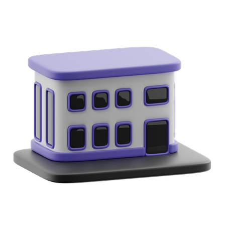 Office building  3D Icon