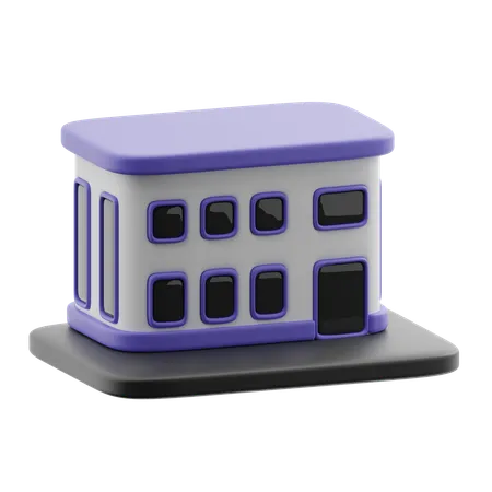 Office building  3D Icon