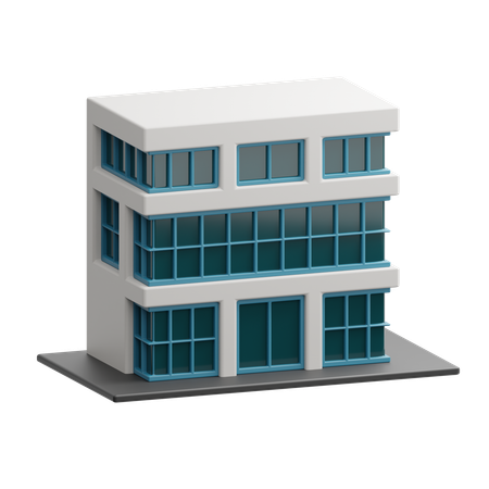 Office Building  3D Icon
