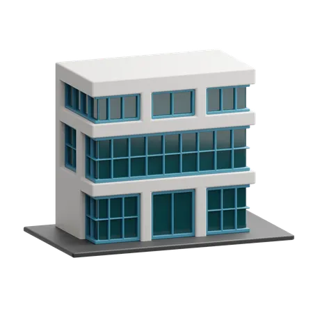 Office Building  3D Icon