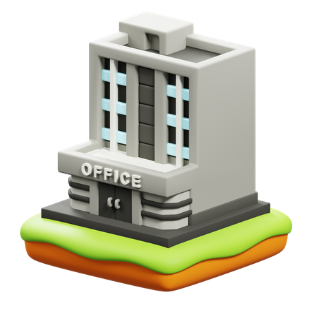 Office Building  3D Icon