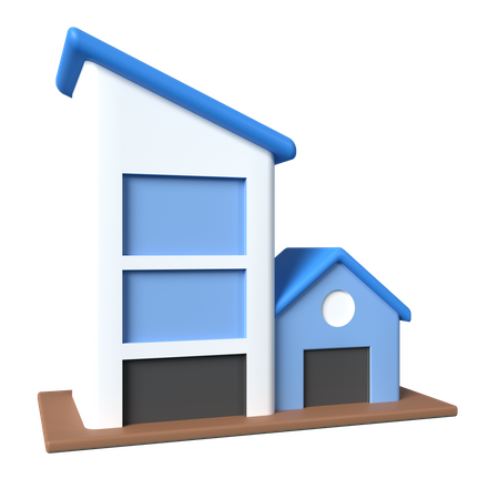 Office Building  3D Icon