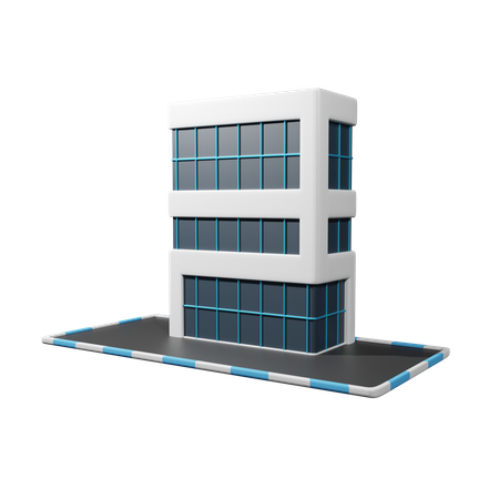 Office Building  3D Icon