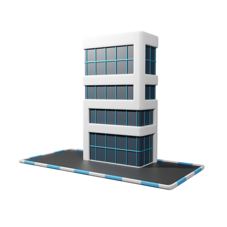 Office Building  3D Icon