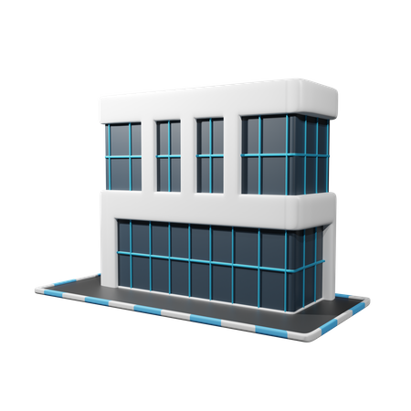 Office Building  3D Icon