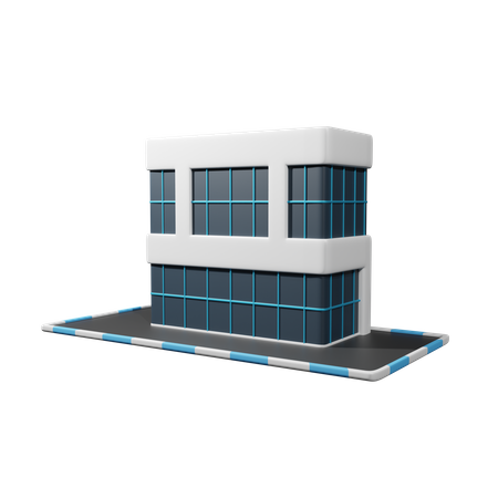 Office Building  3D Icon