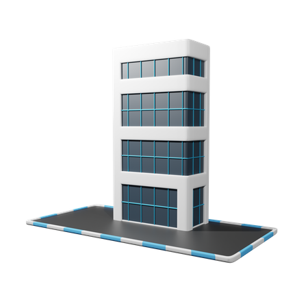 Office Building  3D Icon