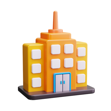 Office Building  3D Icon