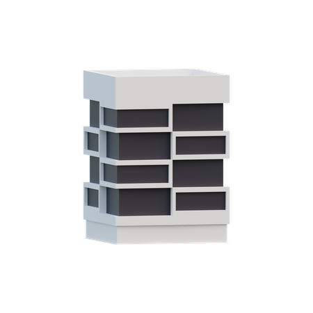 Office Building  3D Illustration