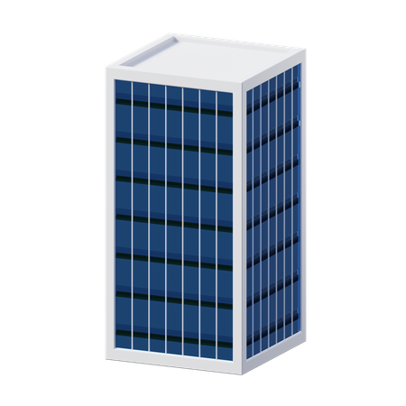 Office Building  3D Illustration