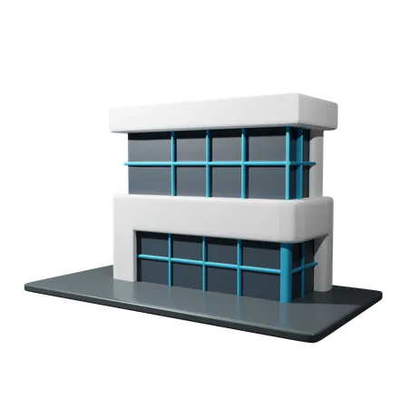 Office building 3D Icon