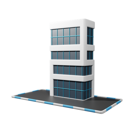 Office Building  3D Icon