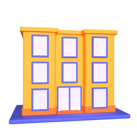 Office Building  3D Icon