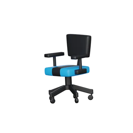 Office Chair 3 D Icon 3D Icon