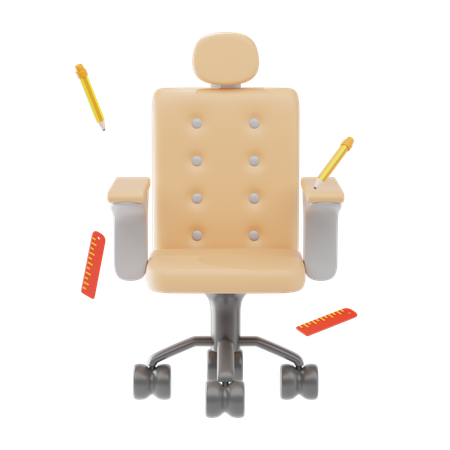 Office Chair  3D Icon