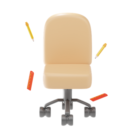 Office Chair  3D Icon
