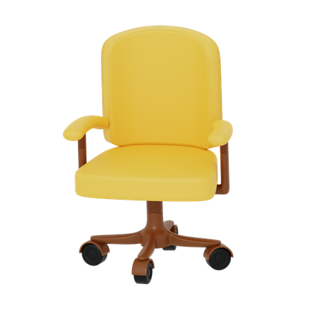 Office Chair  3D Icon