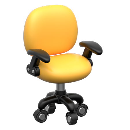 Office Chair  3D Icon