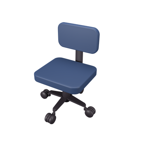 Office Chair  3D Icon