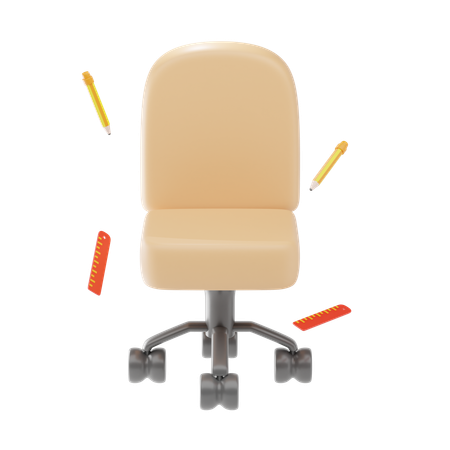 Office Chair  3D Icon