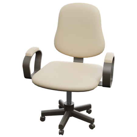 Office Chair  3D Illustration