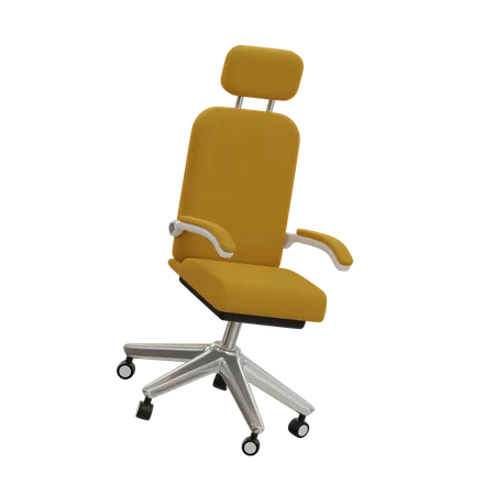 Office Chair 3D Icon