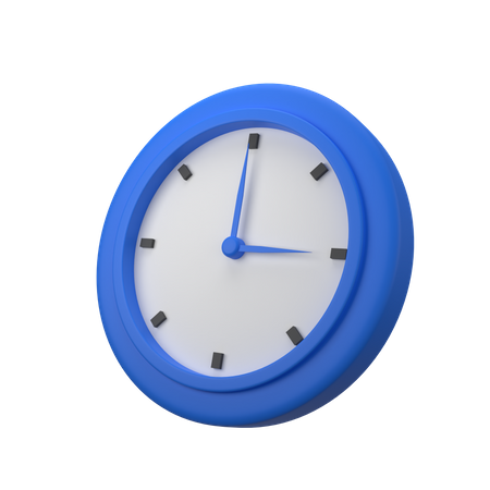 Office Clock  3D Icon