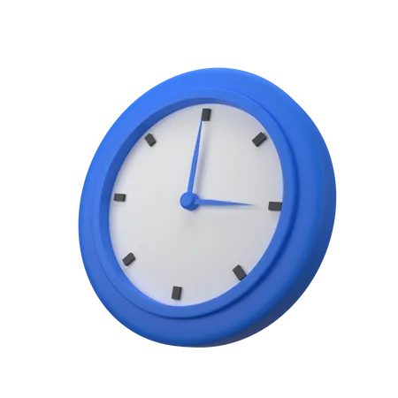 Office Clock 3D Icon