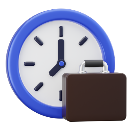 オフィス締め切り  3D Icon