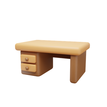 Office Desk  3D Icon