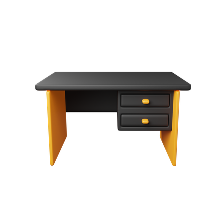 Office desk  3D Icon