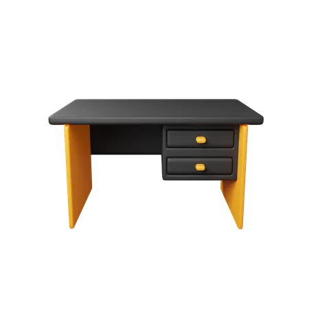 Office desk  3D Icon