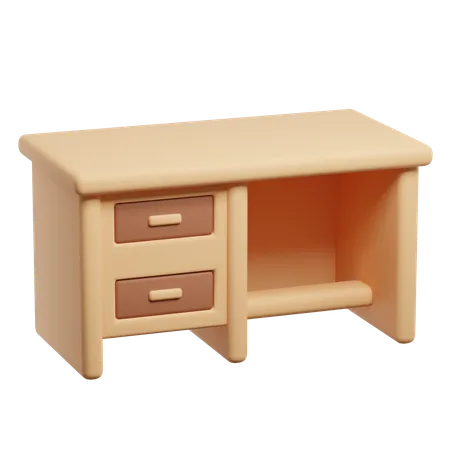 Office Desk  3D Icon